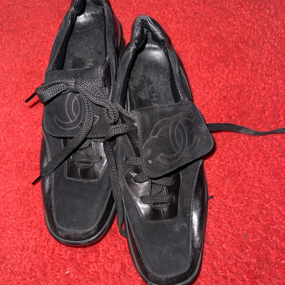 Chanel Calf leather - suede trainers - Picture 1 of 6